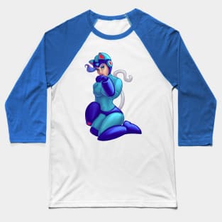 Darkstalkers Felicia in MegaMan Costume Baseball T-Shirt